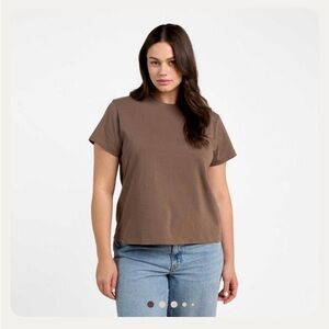 Nuuds everyday t-shirt mocha